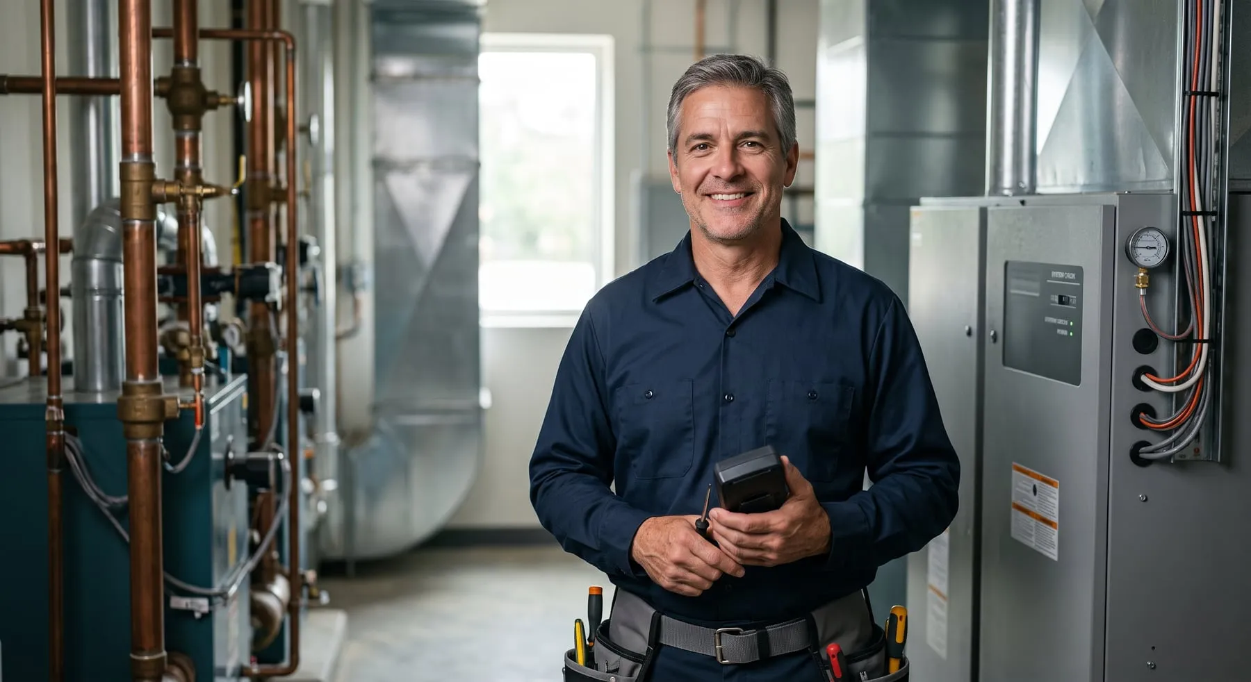 Dave Kessler, owner, in the workshop
